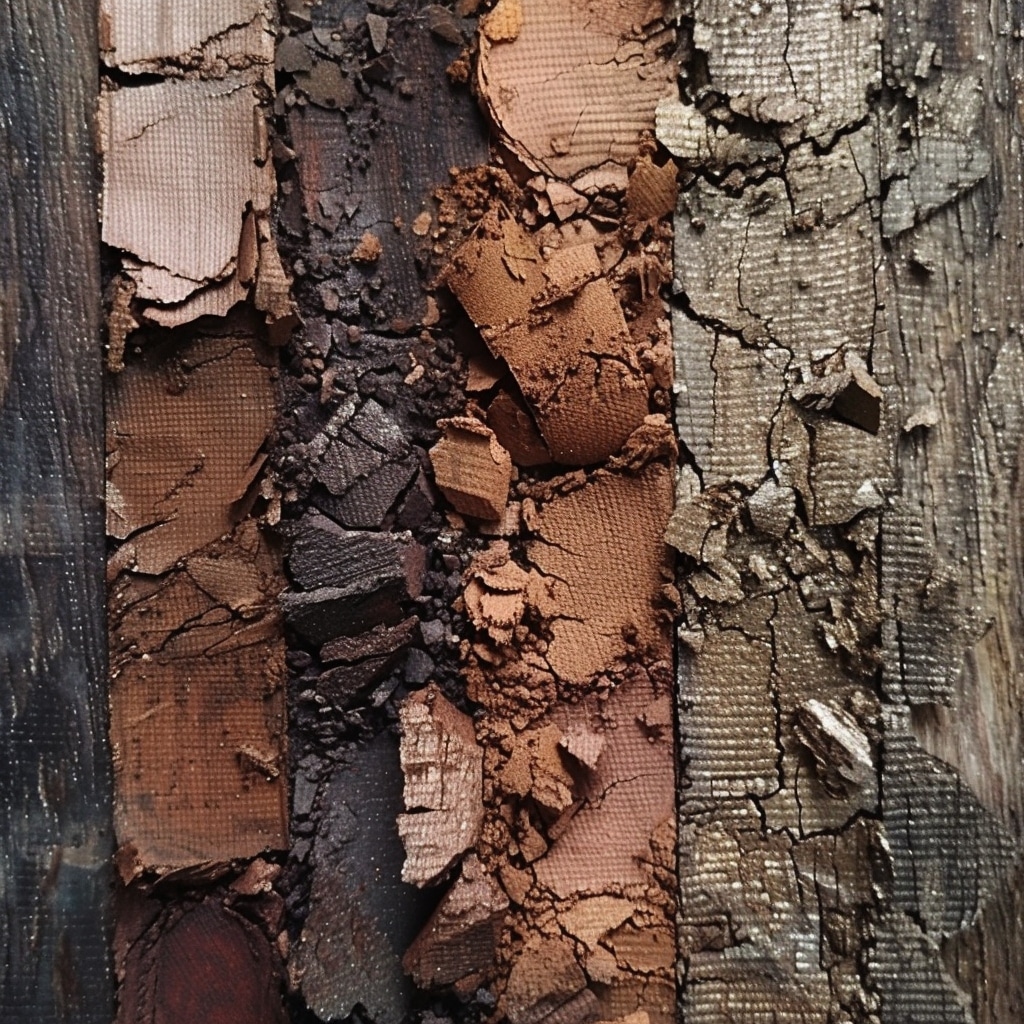 Composition et textures des fards
