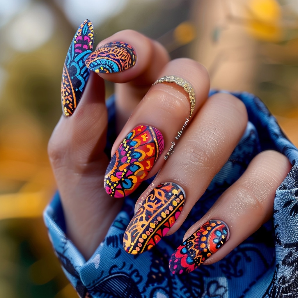 Des couleurs vives et des motifs audacieux