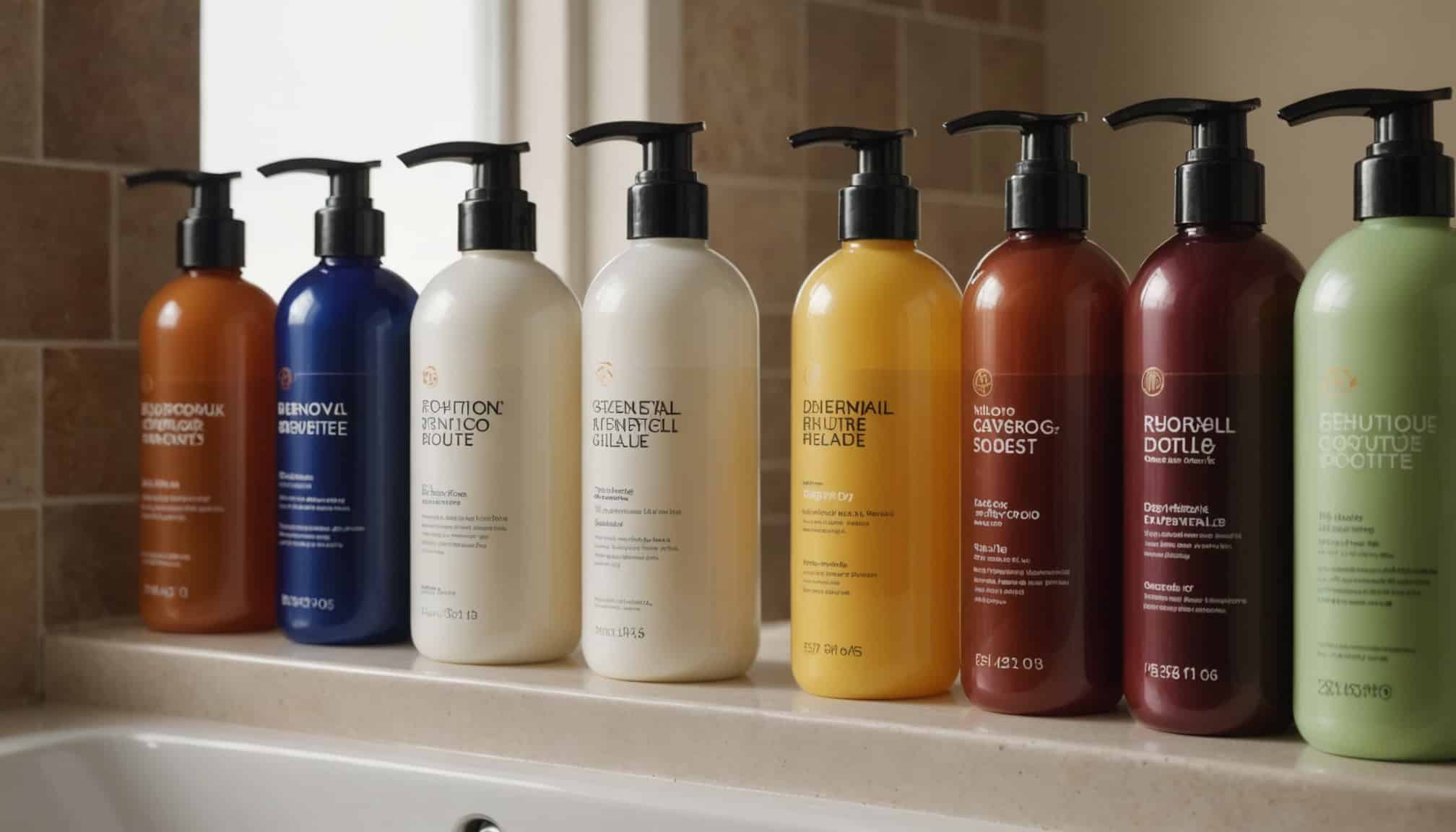 shampoings pour des cheveux sains et éclatants
